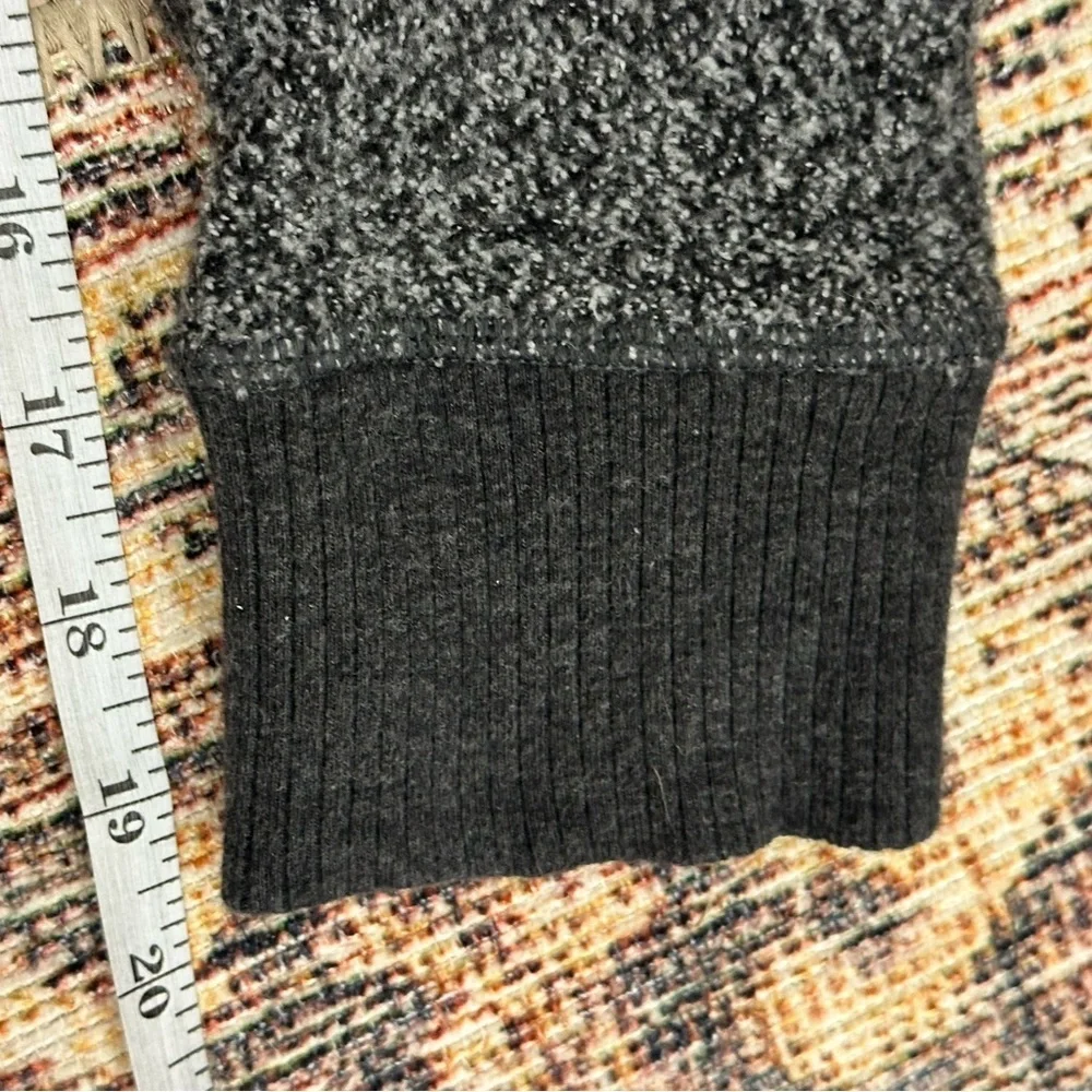 Rails Men’s Heston Melange Reversible Pullover Crewneck Sweater Grey Sz S - Picture 11 of 11